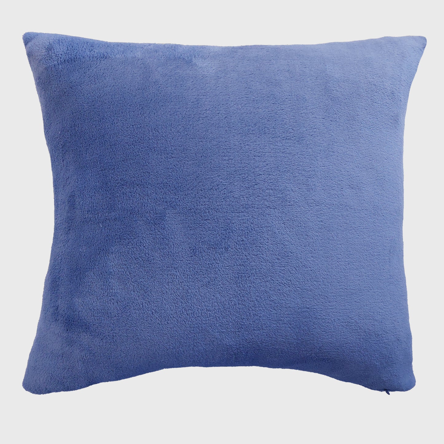 Kussenhoes Fleece Blauw - Mainson