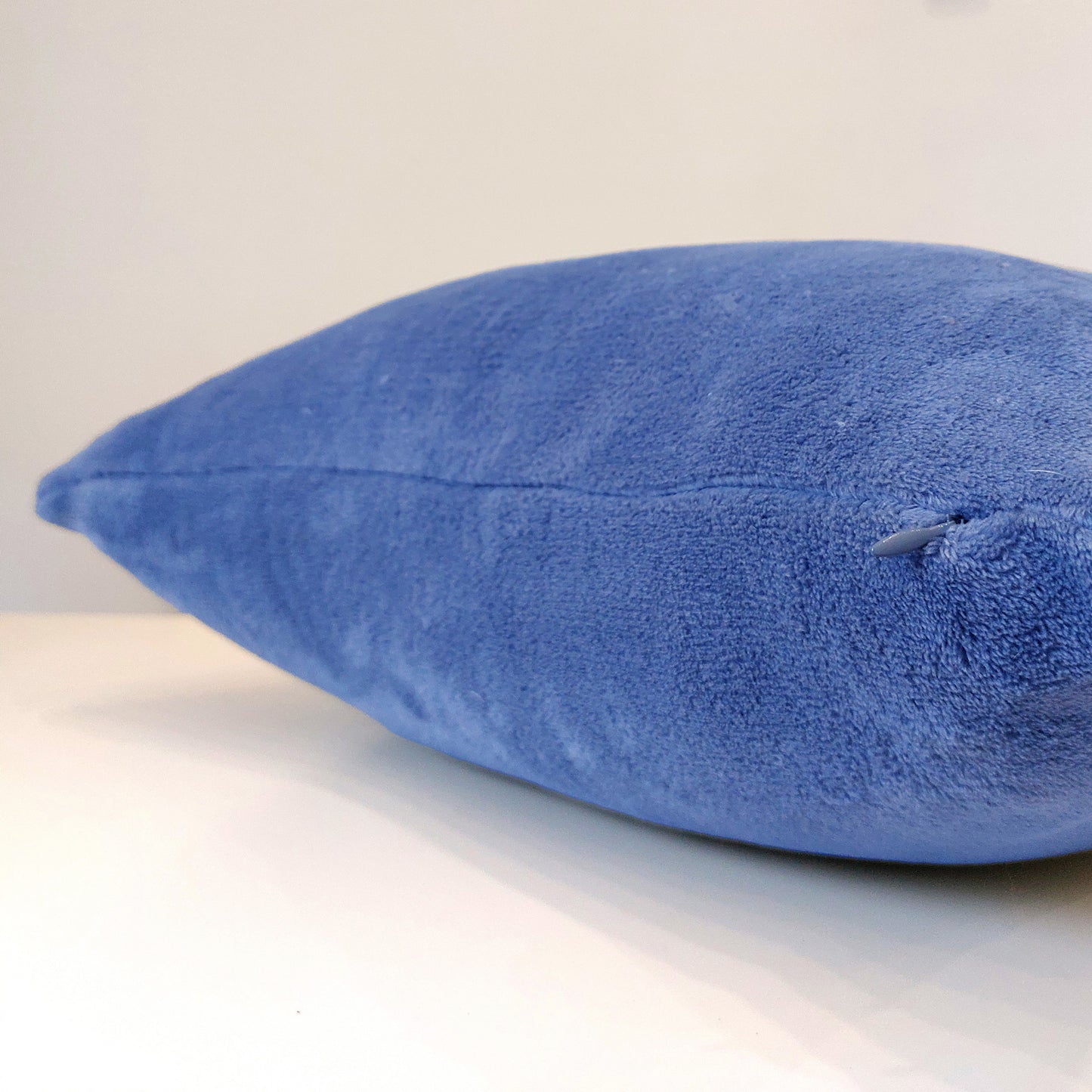 Kussenhoes Fleece Blauw - Mainson