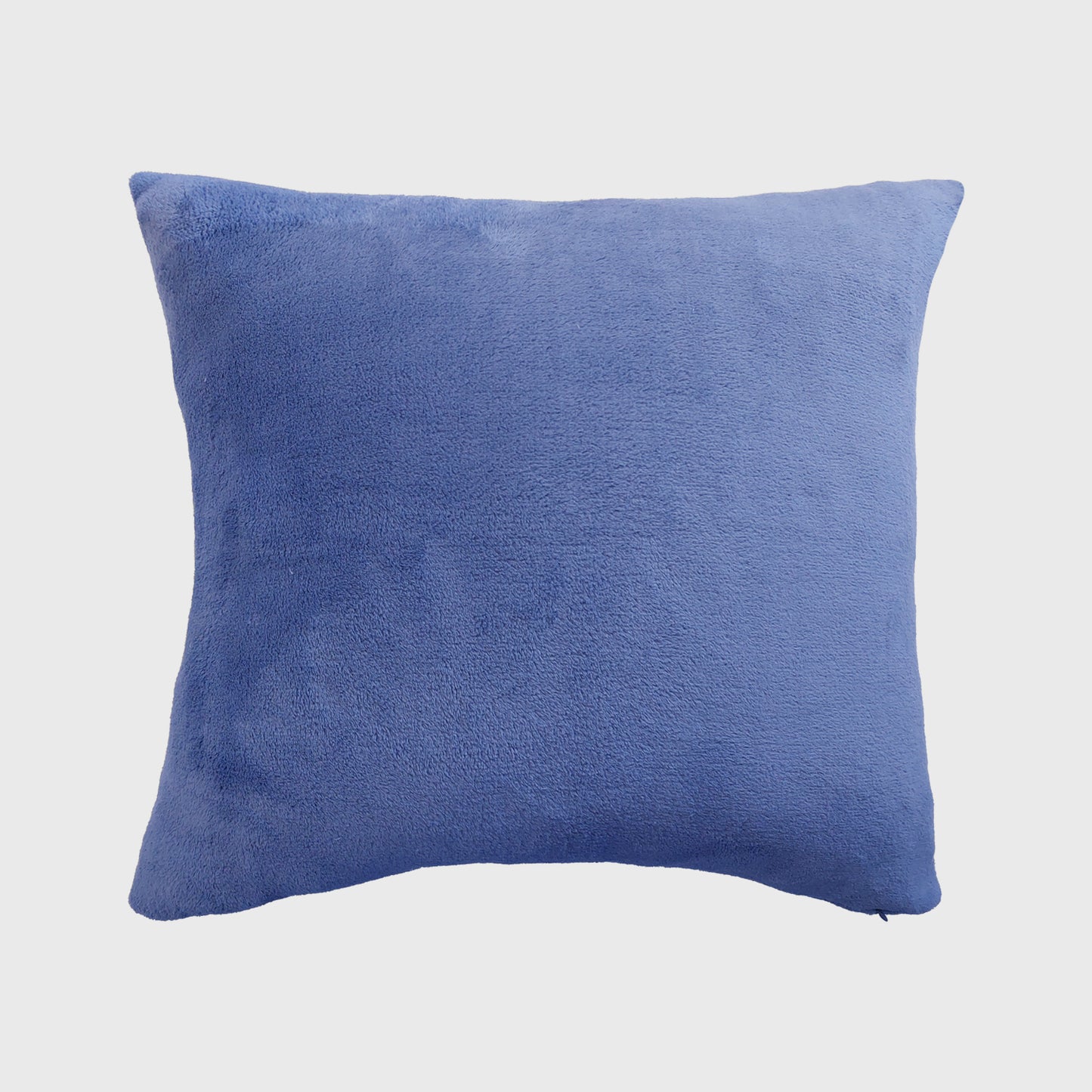 Kussenhoes Fleece Blauw - Mainson