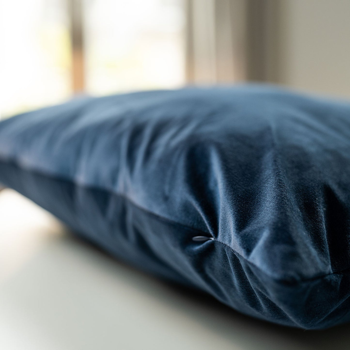 Kussenhoes Fluweel Marine Blauw - Mainson