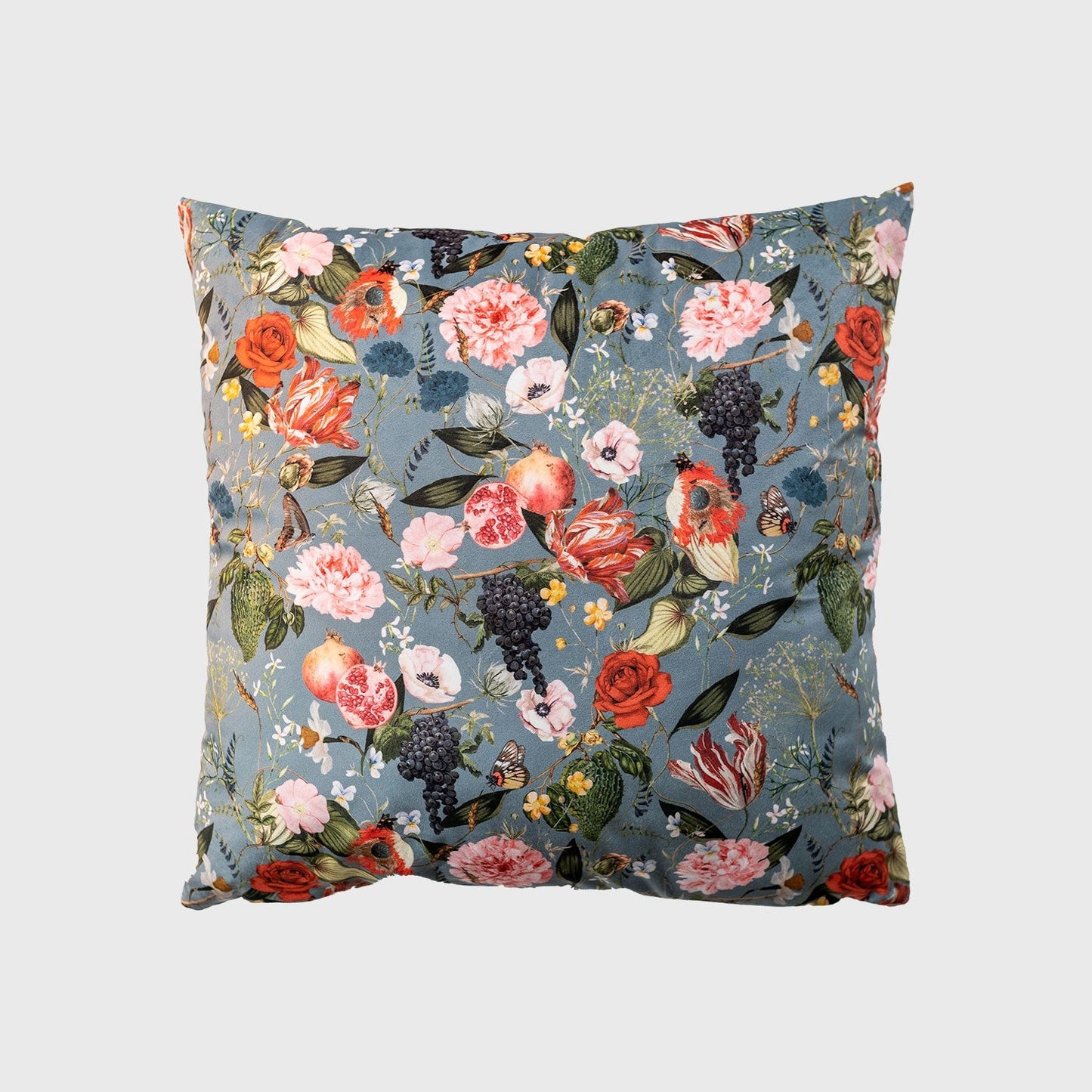 Kussenhoes Barok Fluweel Blauw - Mainson