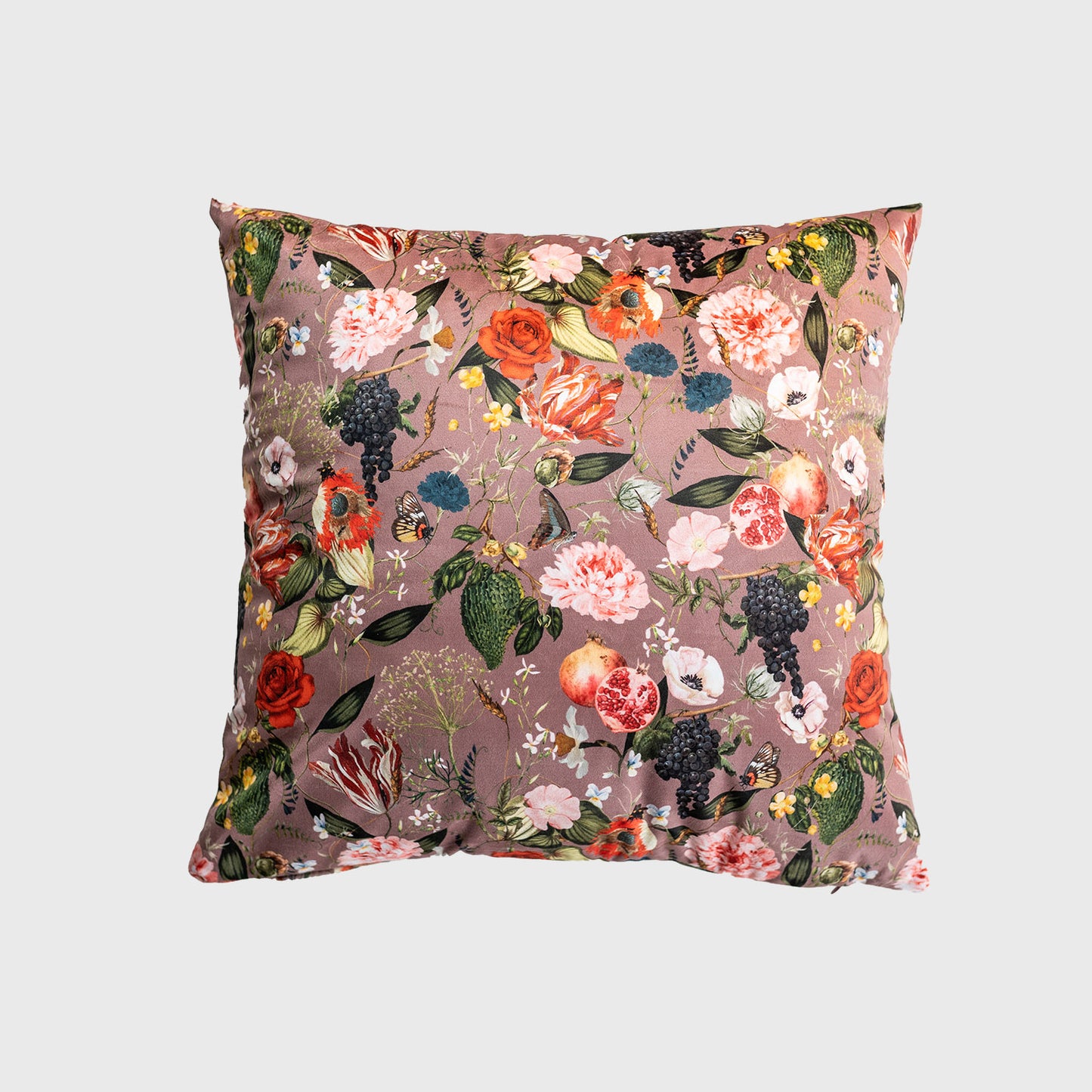 Kussenhoes Barok Fluweel Oud roze - Mainson