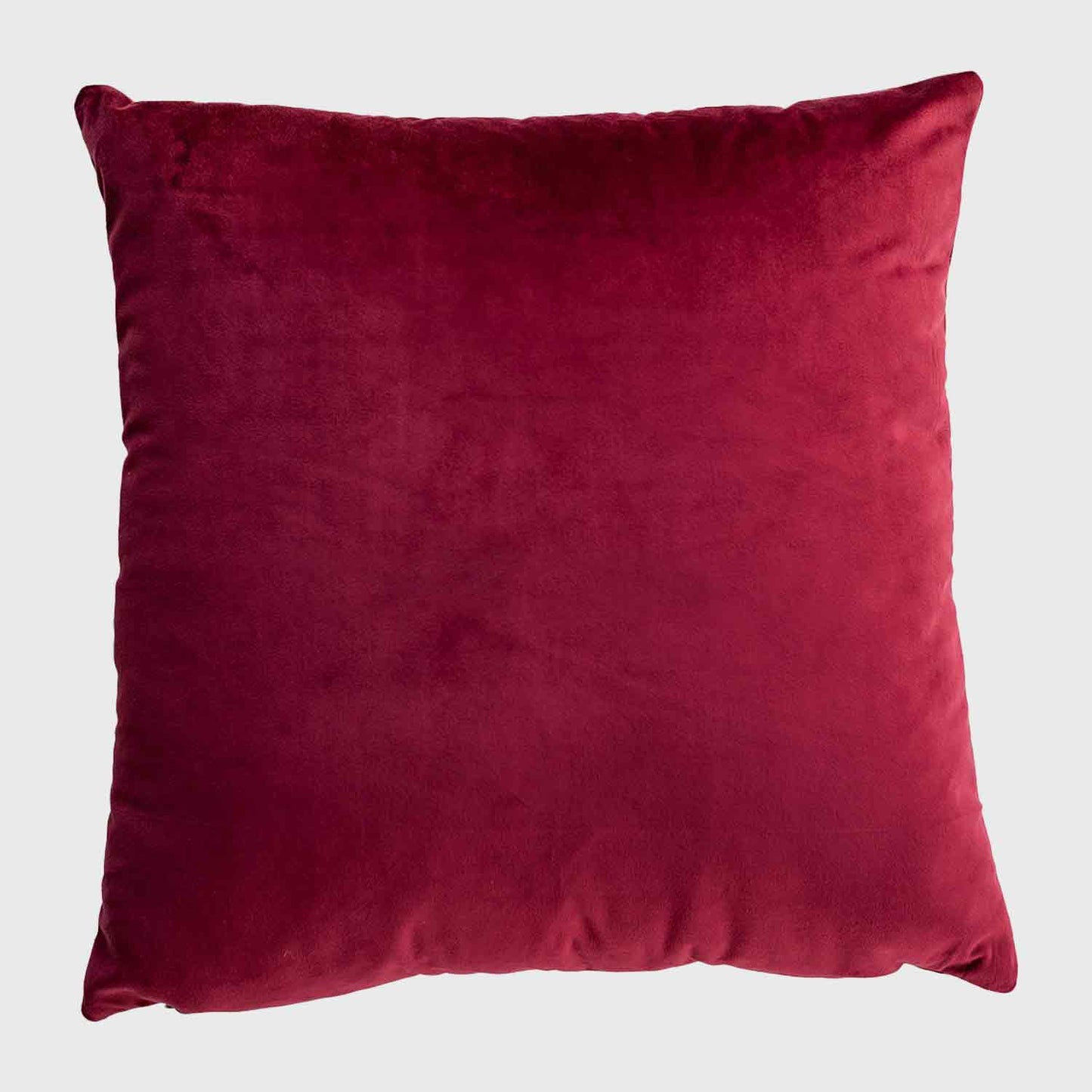 Kussenhoes Fluweel Bordeaux Rood - Mainson