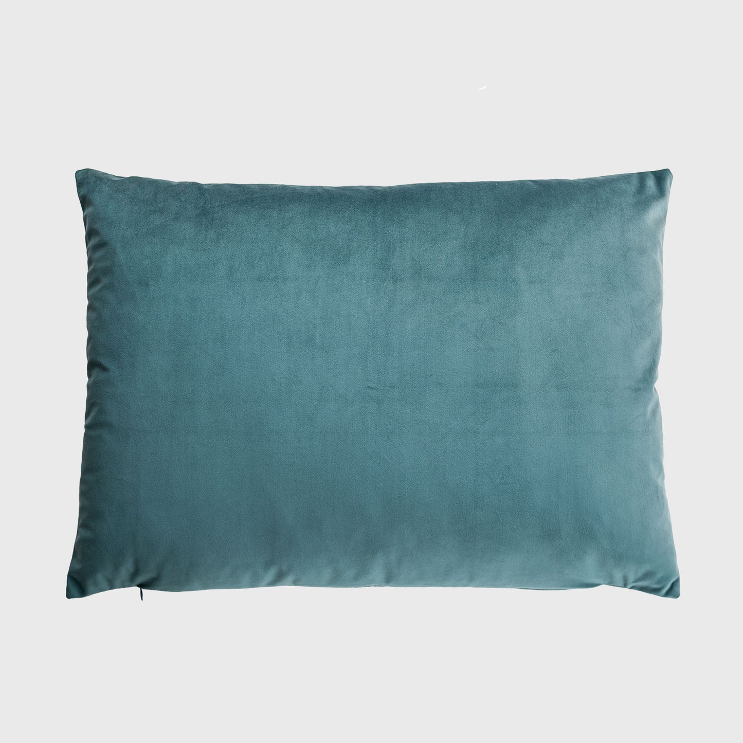 Kussenhoes Fluweel Petroleum Blauw - Mainson