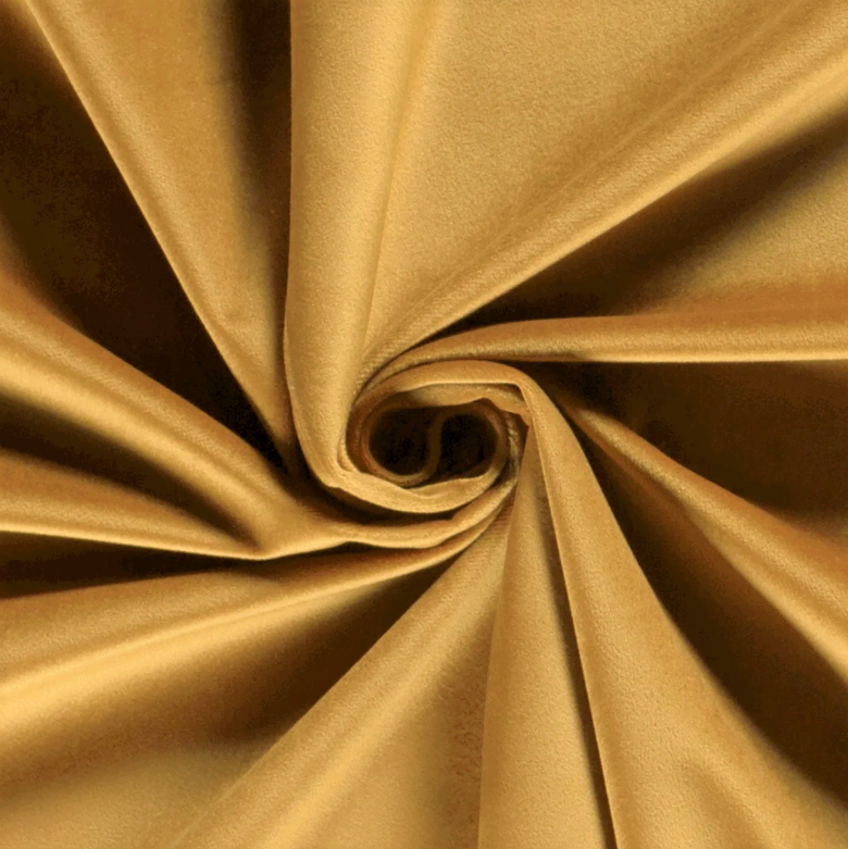 Kussenhoes Fluweel Okergeel - Mainson