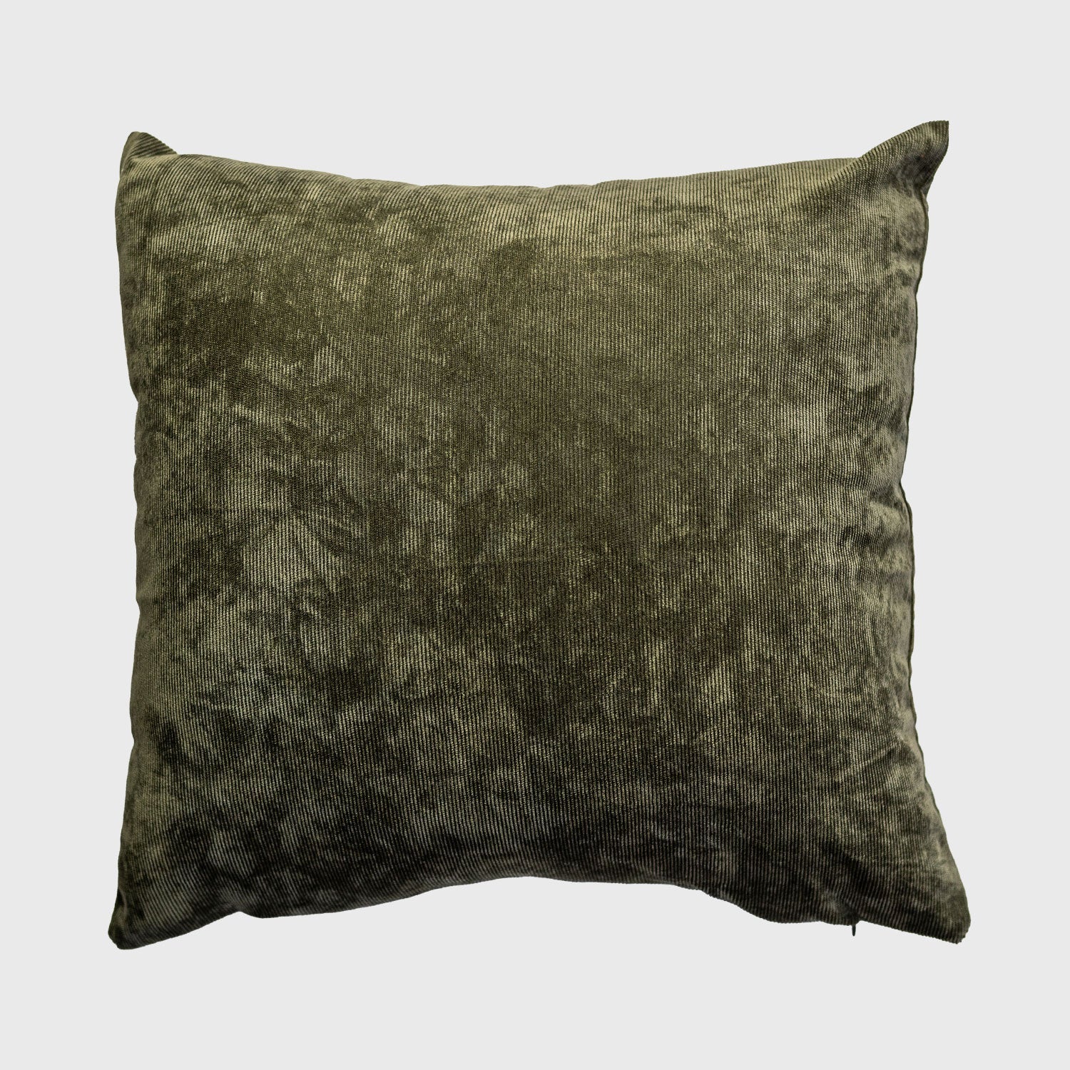 Kussenhoes Corduroy (ribfluweel) Leger Groen - Mainson